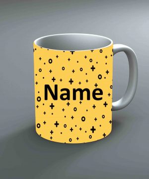 Pattern 5 Name Mug By Roshnai - Pickshop.Pk