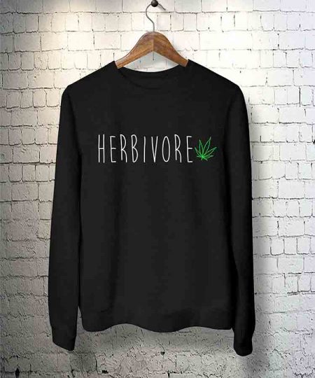 Herbivore Sweatshirt By Teez Mar Khan - Pickshop.Pk