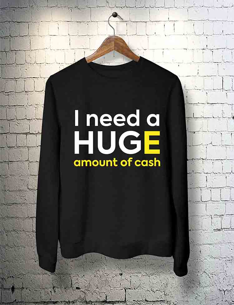 I Need A Hug Sweatshirt By Teez Mar Khan - Pickshop.Pk