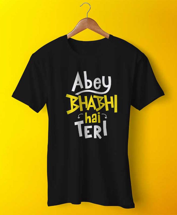 Bhabi Hai Teri Tee By Teez Mar Khan - Pickshop.Pk