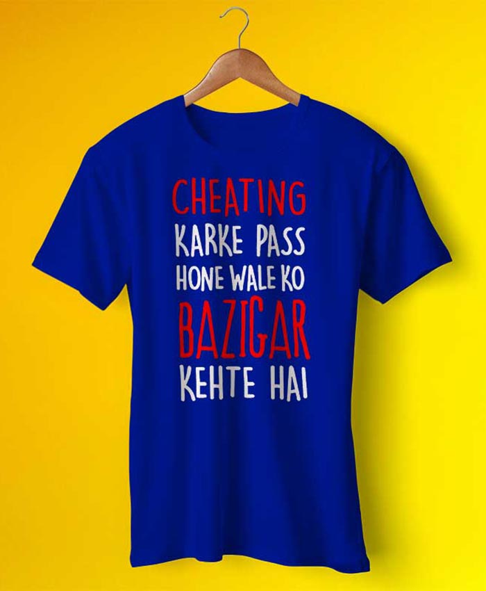 Cheating Karke Pass Tee By Teez Mar Khan - Pickshop.Pk