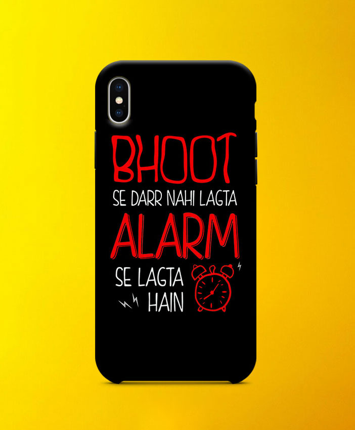 Bhoot Se Darr Nahi Lagta Mobile Case By Roshnai - Pickshop.Pk