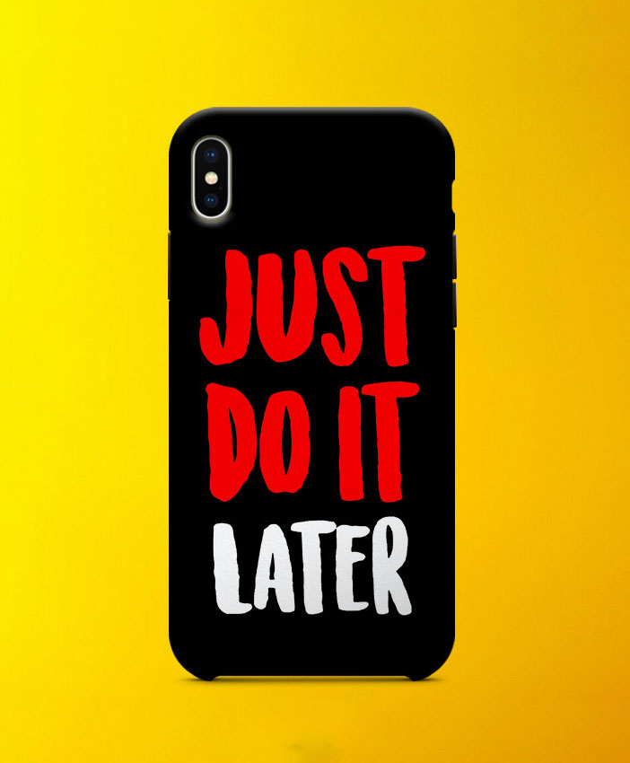 Just Do It Mobile Case By Roshnai - Pickshop.Pk