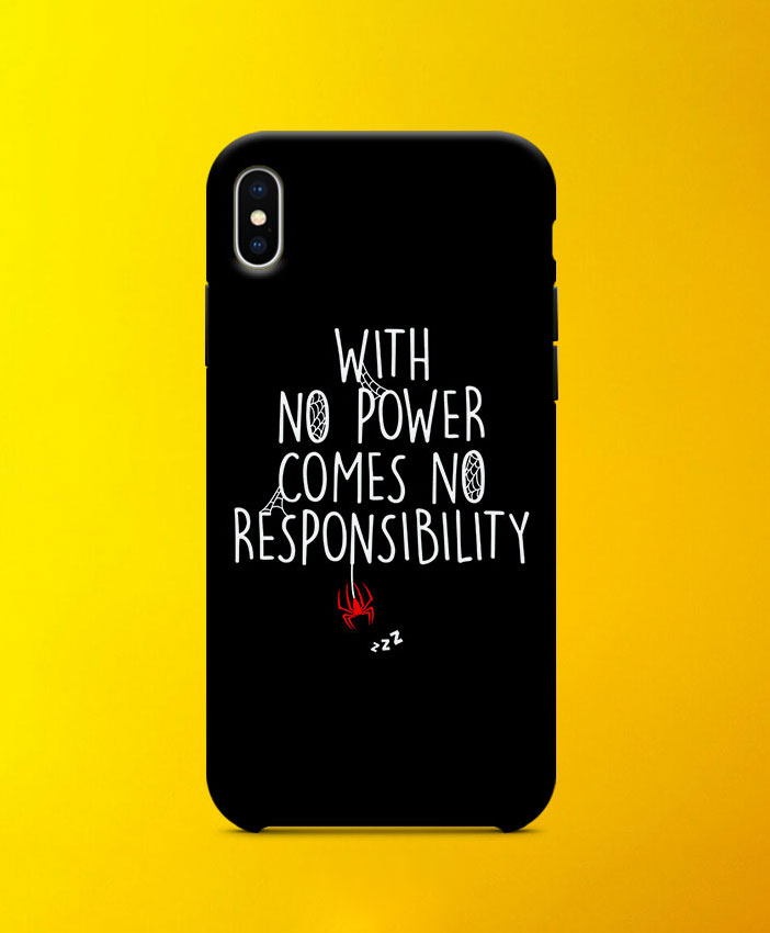 With No Power Comes Mobile Case By Roshnai - Pickshop.Pk