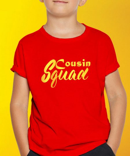 Cousin Squad T-Shirt By Roshnai - Pickshop.Pk