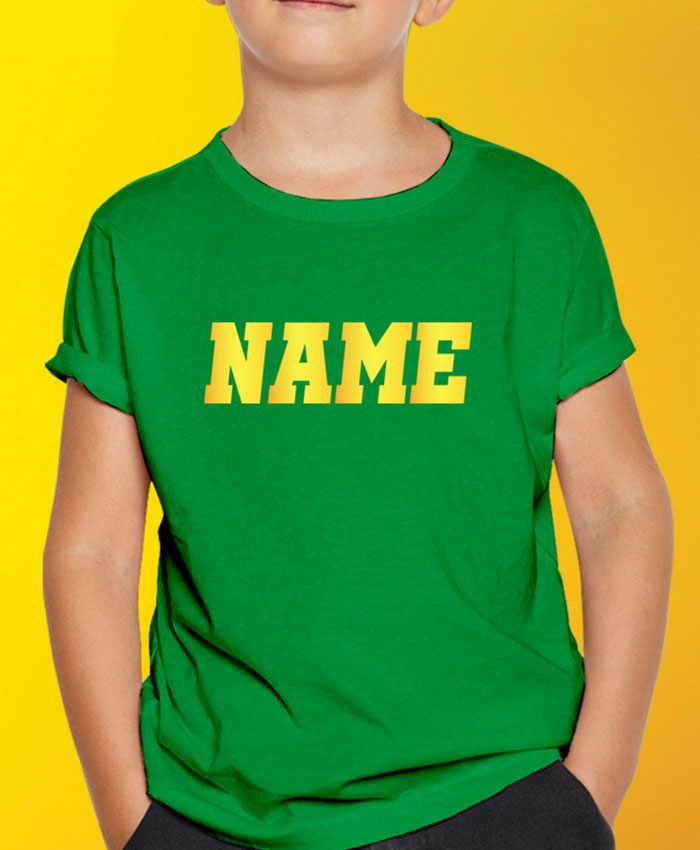 Kids Name T-Shirt By Roshnai - Pickshop.Pk