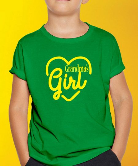 Grandmas Girl T-Shirt By Roshnai - Pickshop.Pk