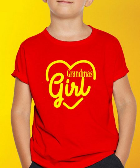 Grandmas Girl T-Shirt By Roshnai - Pickshop.Pk