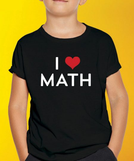 I Love Math T-Shirt By Roshnai - Pickshop.Pk