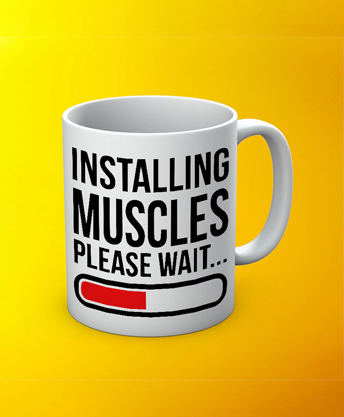 Installing Muscles Mug By Roshnai - Pickshop.Pk