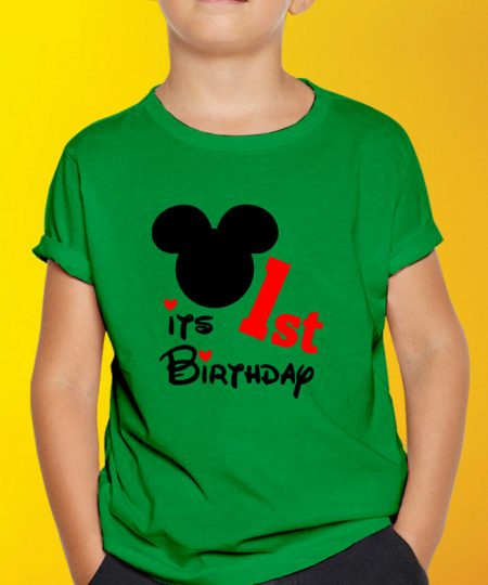 Its First Birthday T-Shirt By Roshnai - Pickshop.Pk