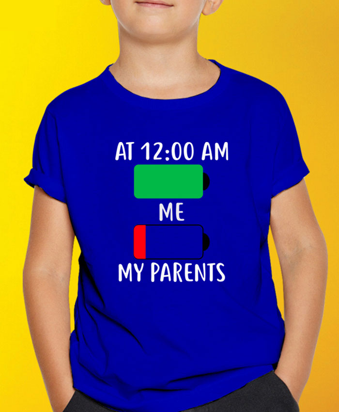 Me My Parents T-Shirt By Roshnai - Pickshop.Pk