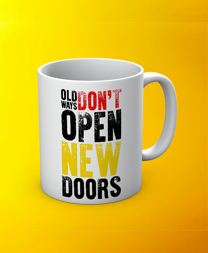 Open New Door Mug By Roshnai - Pickshop.Pk