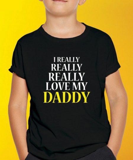 Really Love My Daddy T-Shirt By Roshnai - Pickshop.Pk