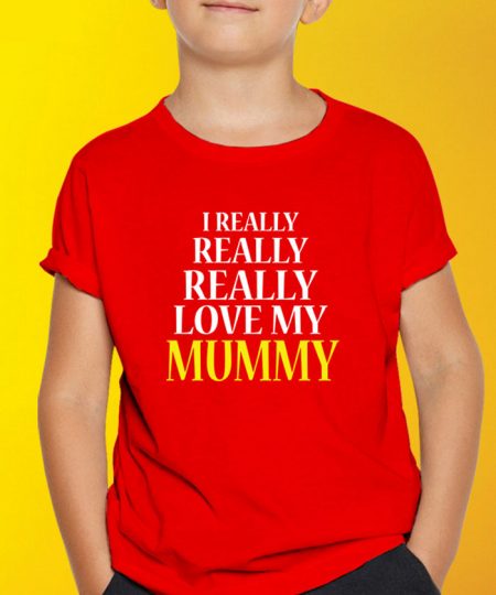 Really Love My Mummy T-Shirt By Roshnai - Pickshop.Pk