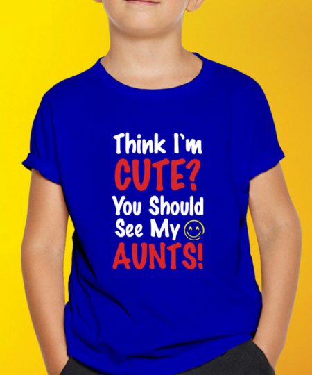 You Should See My Aunt T-Shirt By Roshnai - Pickshop.Pk