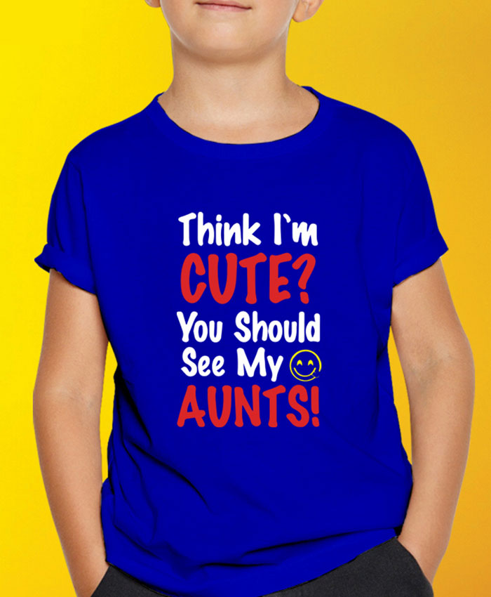 You Should See My Aunt T-Shirt By Roshnai - Pickshop.Pk
