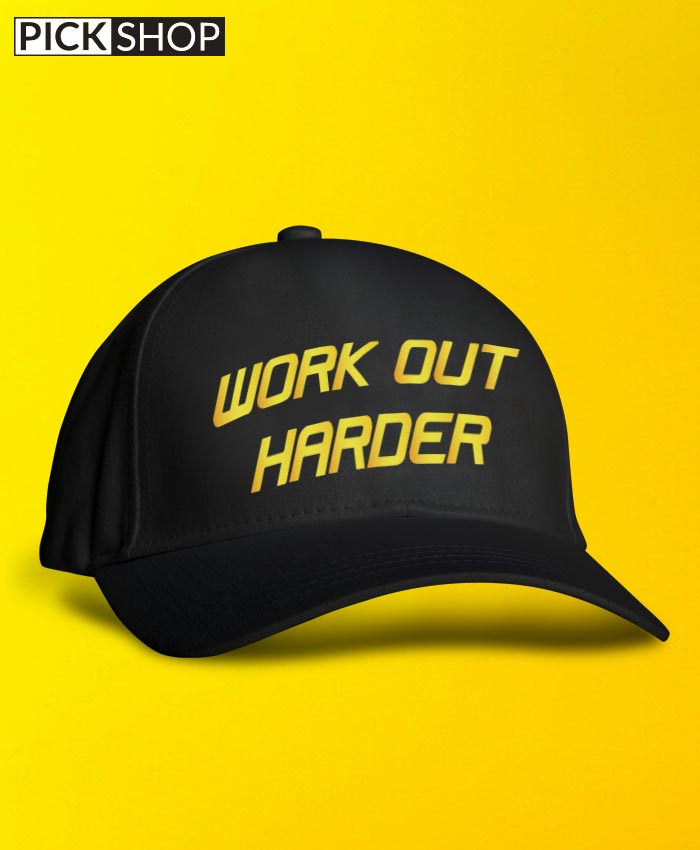 Work Out Harder Cap By Roshnai - Pickshop.Pk