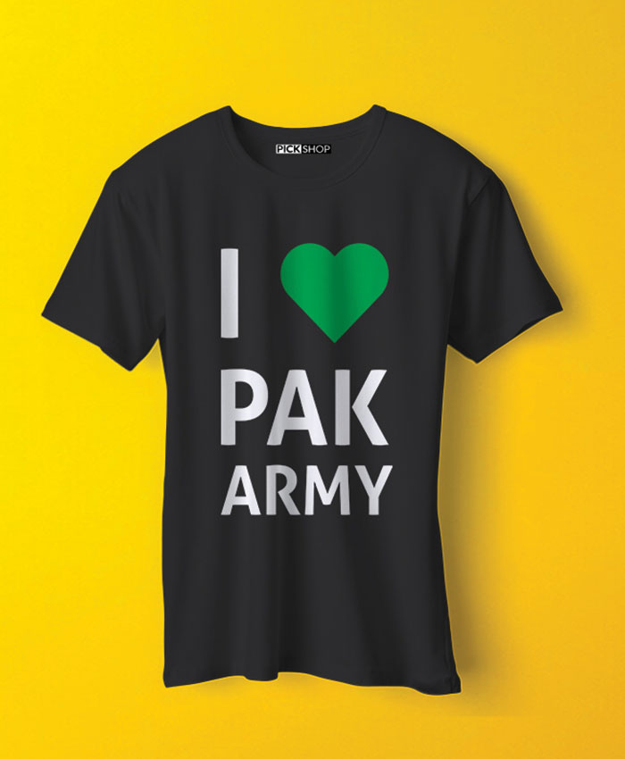 I Love Pak Army Tee