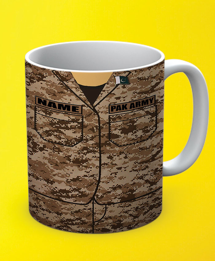 Pak Army Name Mug