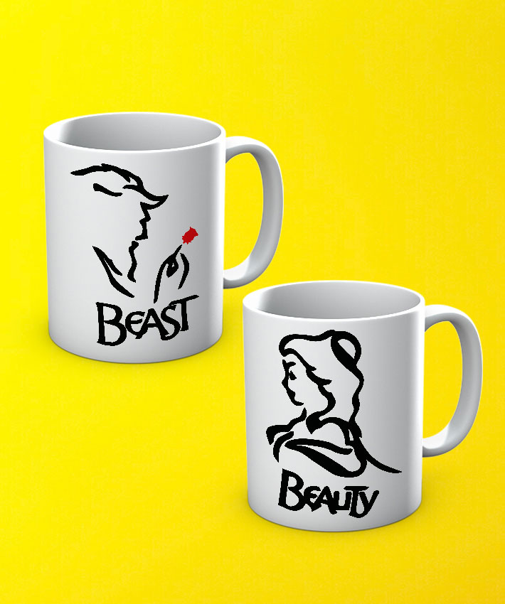 Beauty Beast Mug By Teez Mar Khan - Pickshop.pk