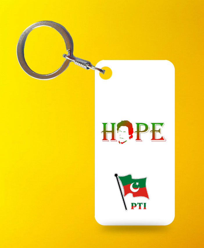 Hope Pti Keychain By Teez Mar Khan - Pickshop.pk