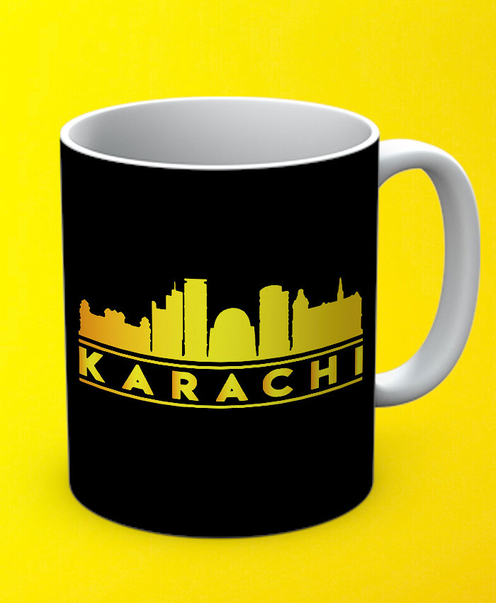 Karachi Mug By Teez Mar Khan - Pickshop.pk