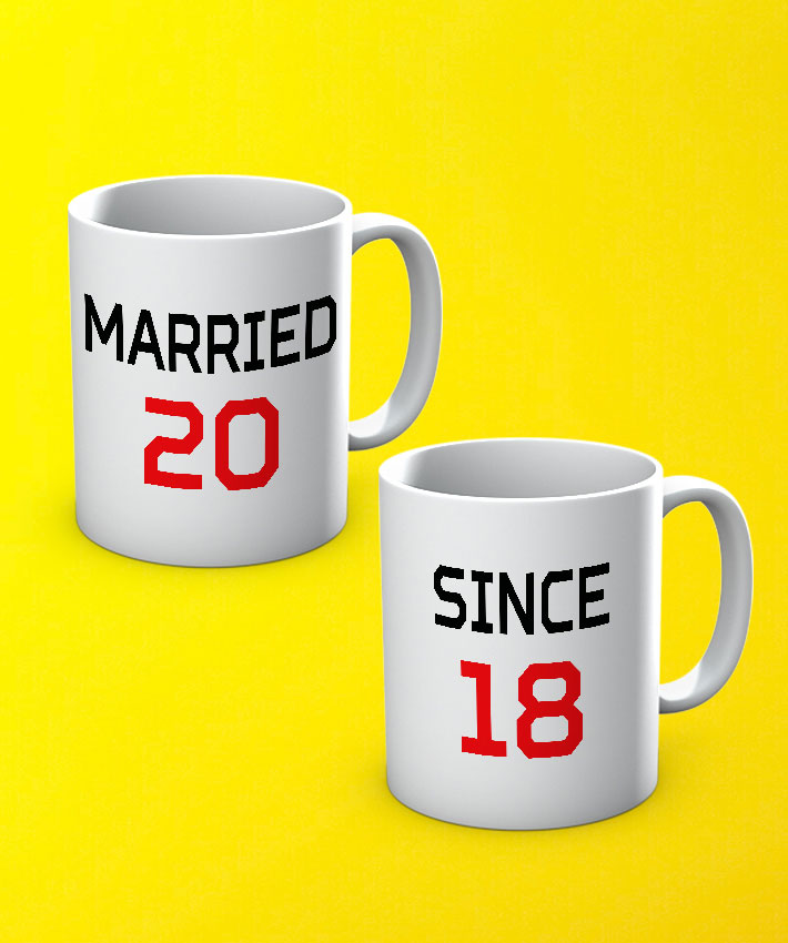 Married Since Mug By Teez Mar Khan - Pickshop.pk
