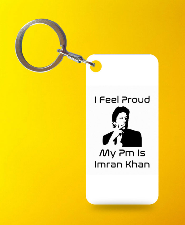 My Pm Imran Keychain By Teez Mar Khan - Pickshop.pk