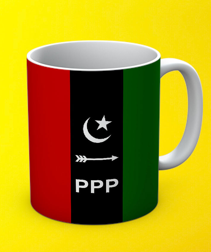 Ppp Mug By Teez Mar Khan - Pickshop.pk