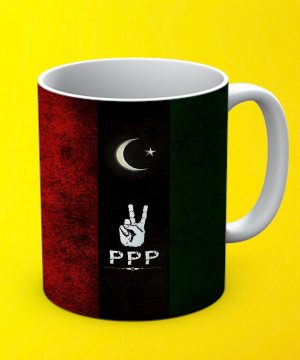 Ppp Victory Mug By Teez Mar Khan - Pickshop.pk
