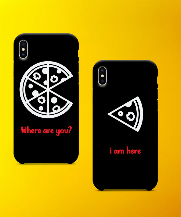 Pizza And Slice Mobile Case By Teez Mar Khan - Pickshop.pk