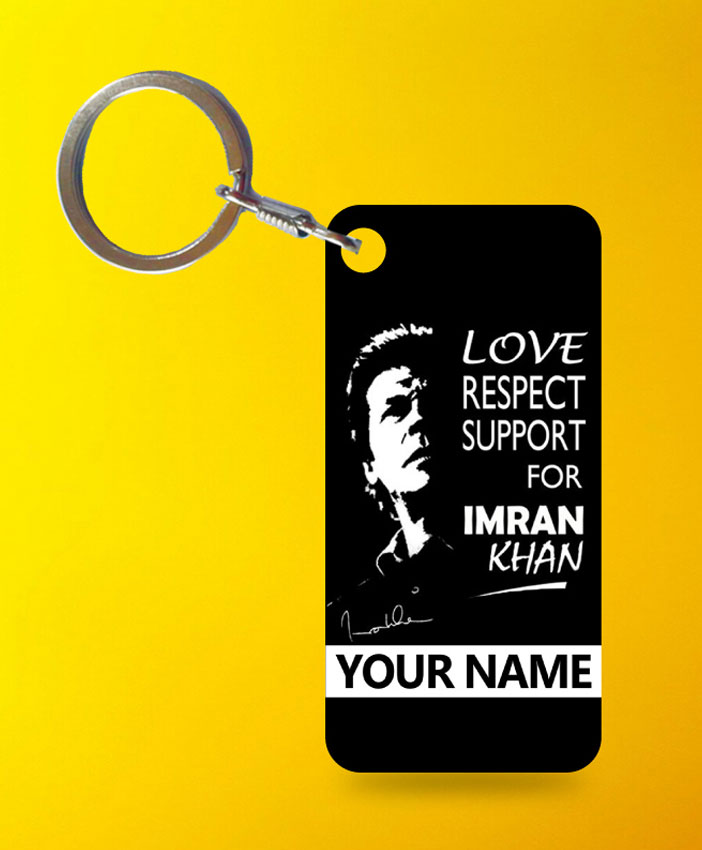 Support Imran Keychain By Teez Mar Khan - Pickshop.pk