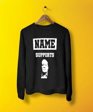 Support Nawaz Sweatshirt By Teez Mar Khan - Pickshop.pk