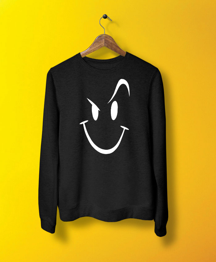 Wink Smile Sweatshirt By Teez Mar Khan - Pickshop.pk