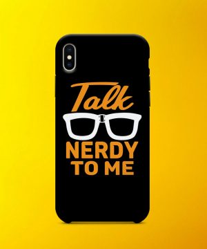Talk Nerdy Mobile Case By Teez Mar Khan - Pickshop.pk