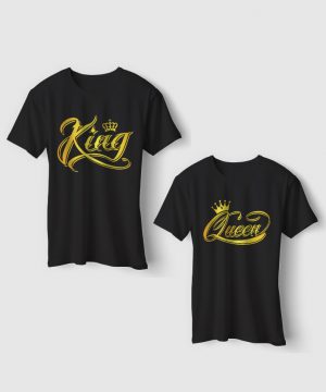 King And Queen Tees