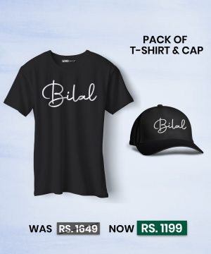 Pack of Signature Name Tshirt and Cap